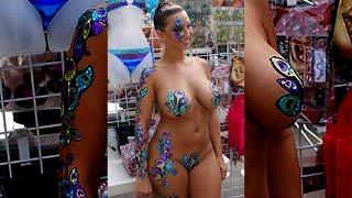 Body Painting  Summers  Free Nipples  Satisfying