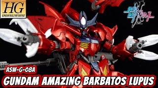 HG Gundam Amazing Barbatos Lupus Review  Gundam Build Metaverse