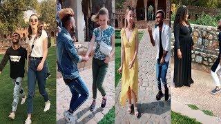 Robin Sheikh With Foreign Girl TikTok Dance Video  TikTok Trending  TikTok Compilation  Bloopers