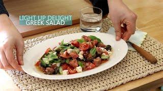 Light up delight  Greek Salad