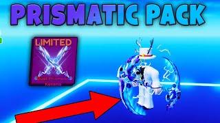 *NEW* HOW TO GET NEW PRISMATIC PACK AND SHOWING ALL SWORDS IN BLADE BALL  Blade Ball  ROBLOX