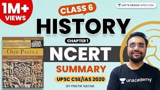 L1 Chapter 1  Class 6 History NCERT Summary  UPSC CSEIAS 2020  Pratik Nayak