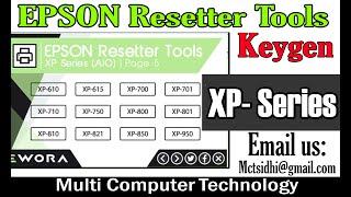 epson XP serise all in one resetter tools