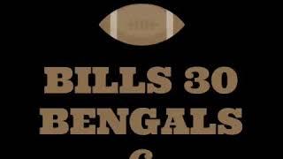 NFL Predictions Week 3 Bengals at Bills
