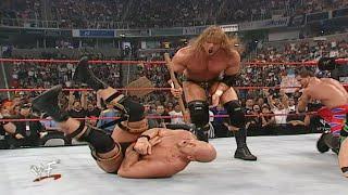 Stone Cold & HHH Vs Chris Jericho & Chris Benoit WWF Tag Team Championship Part 2