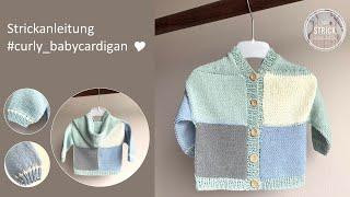 curly.strick.sisters  #curly_babycardigan  Tutrial  diy  Anfänger geeignet