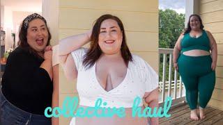 Plus Size Collective Haul  Clay Earrings Swimwear Fabletics and More