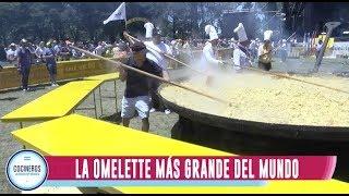 Omelette gigante en Pigüé