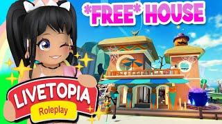 *FREE HALLOWEEN HOUSE* in LIVETOPIA Roleplay roblox