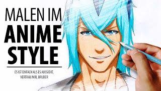 Malen im Anime Style  Tutorial  Drawinglikeasir