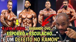 RAMON x CBUM + DEREK x HADIN CHOOPAN A REAL JORLAN OPINIÃO SUPER SINCERA DINO NO MR OLYMPIA POLEMICA