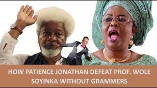 How Patience Jonathan Defeated Prof. Wole Soyinka Without Grammers – Koffi Tha guru Crack the RIBs