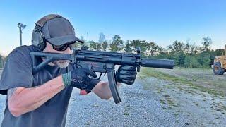 HK MP5K-PDW  SP5K-PDW Full Auto Suppressed