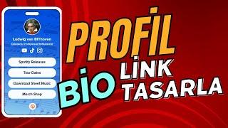 Profil Bio Link Sayfası Tasarla - Profilleriniz İçin Ücretsiz Landing Page Tasarlıyoruz. Bit.ly