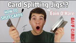 Card Splitter Jig by Eoin OHare - Gaffing Tool Review Splitting Cards