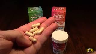 ForestLeaf Organic Probiotics 100 Billion CFU 26 Strains -Womens Probiotic 50 Billion CFU  REVIEW