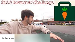 How Fast Can You Make $100 With Instacart  Instacart Shopper Challenge