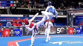 Cj Nickolas - Best Taekwondo Fight  10 Best Fight  Highlights