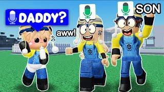 Matching AVATARS As a BABY In Roblox VOICE CHAT 7