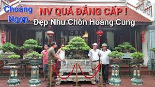 CHOÁNG NGỢP trước không gian vườn cây RẤT ĐẸP & NHÀ CỔ đẹp TUYỆT MĨ của chú THIỀU TP Từ Sơn - BN.