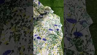 Embroidered Lawn 3 Piece Unstitched Suit ZCL-FROSTY-ORCHID-10A-23 - Summer Collection