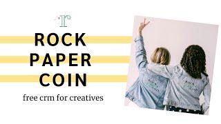 Free CRM for Creatives  Rock Paper Coin 2024 Review