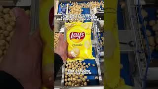 How many potatoes does it take to make a bag of Lays potato chips?