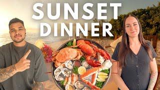 Seafood Lovers Must Try Sunset Dinner on the beach in Bali  but is it a tourist trap? 