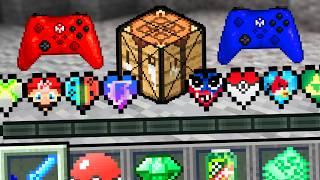 Minecraft but theres video game hearts