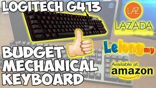 Logitech G413 Mechanical Keyboard Review - Carbon Model