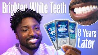 My ORAL CARE Routine - Crest 3D Whitestrips 8 Years Later