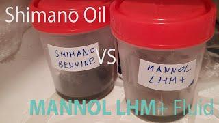 Гидравлическое масло для прокачки тормоза MANNOL LHM+ Fluid vs Shimano Mineral Oil Тест в -15° 