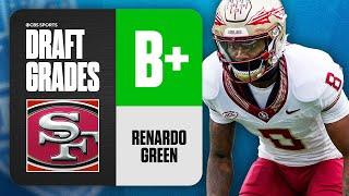 2024 NFL Draft Grades 49ers select Renardo Green No. 64 Overall  CBS Sports