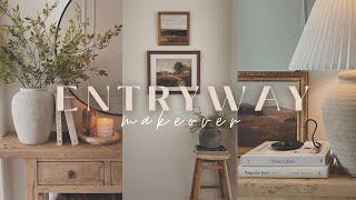 Entryway Makeover & Spring Decorate With Me 2023  DIY Thrift Flips  DIY Accent Wall