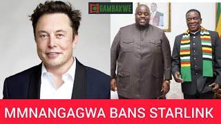 WATCH LIVE Mnangagwa bans Starlink