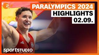 Paralympics Highlights Montag 02.09.  Paris 2024  sportstudio