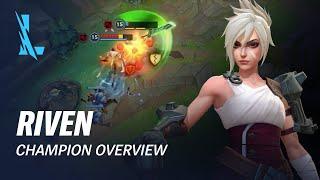 Riven Champion Overview  Gameplay - League of Legends Wild Rift