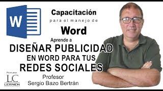 Aprende a diseñar PUBLICIDAD EN WORD para tus REDES SOCIALES