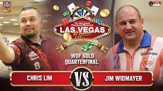 Chris Lim vs Jim Widmayer  WDF Gold Quarterfinal  Las Vegas Open