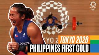 Philippines win their first ever gold medal ️‍️  Tokyo Replays