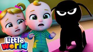 Halloween Monster in the Dark  Little World By Little Angel  Kids Songs & Nursery Rhymes