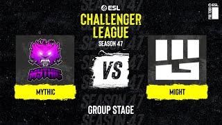 Mythic vs. MIGHT - Map 1 Anubis - ESL Challenger League S47 - NA