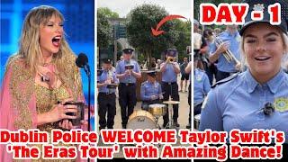 Dublin Traffic Police DANCE Spectacularly to TAYLOR SWIFTs Shake It Off Ahead of The Eras Tour’