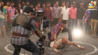Sipaayi Movie Fight Making Video  Siddharth Mahesh  Sruthi Hariharan Rajath Mayee
