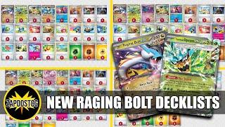 5 Raging Bolt ex  Ogerpon ex Decklists From Twilight Masquerade Pokemon TCG