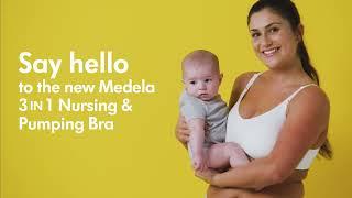 Medela introduces the 3 in 1 nursing & pumping bra