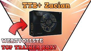 Das BESTE Produkt des Pokémon Sammelkartenspiels Top-Trainer-Box Plus Zacian  Inhalt vorgestellt