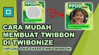 Cara Membuat Twibbon di Twibbonize dan Share Link ke Media Sosial  Cara Share Link Twibbon