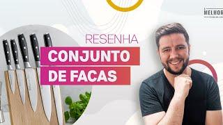 Qual é o melhor jogo de faca para quem gosta de cozinhar?