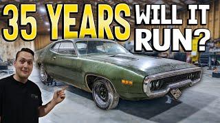 FORGOTTEN 35 YEARS 1971 Plymouth Roadrunner - Will It RUN?